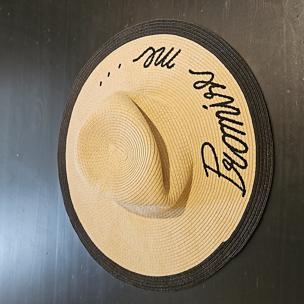 Ladies straw hat
